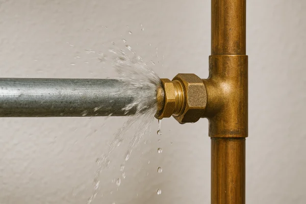 a male technician shaking hands with a customer in Plano, TX - PRV Replacement